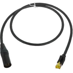 Sommer Cable CAT7 XLRm Adapter 1m black