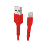 Kabel SBS USB 2.0 - Lightning 1m Czerwony do transmisji danych i ładowania