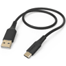 Kabel HAMA Ładujący/data Flexible USB-A - USB-C 1.5m Czarny