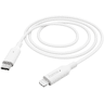 Kabel HAMA Ładujący/data MFI USB-C - Lightning 1m Biały