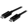 Startech Cable Thunderbolt 3 USB-C 40 Gbps Cable Compatible con Thunderbolt y USB 2m