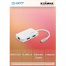 Edimax Usb-C To 3-Port Usb 3.0 Gigabit Ethernet Hub