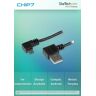 Startech Cable 1m Micro Usb Acodado