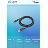 Equip Cabo Usb 2.0 C To A M/m 3.0m 480m Transfer Black