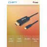 Equip Cabo Usb-C To Hdmi M/m 3.0m 4k/30hz Abs Shell