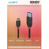 Lindy 0.5m Usb 3.2 Type A To C Cable 3a