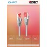 Lindy 0.5m Cat.6 S/ftp Cable, Grey