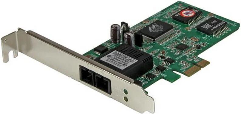 Startech tarjeta de red ethernet pci express de fibra sc multimodo 550m