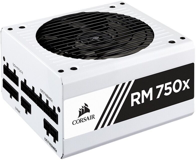 Corsair rmx white series rm750x 750w 80 plus gold full modular