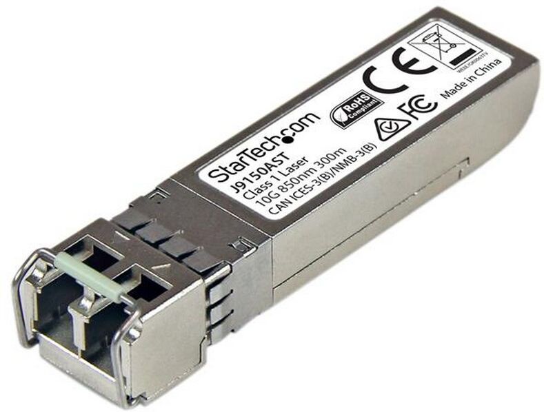 Startech módulo transcetor sfp+ compatível com hp j9150a–10gbase-sr