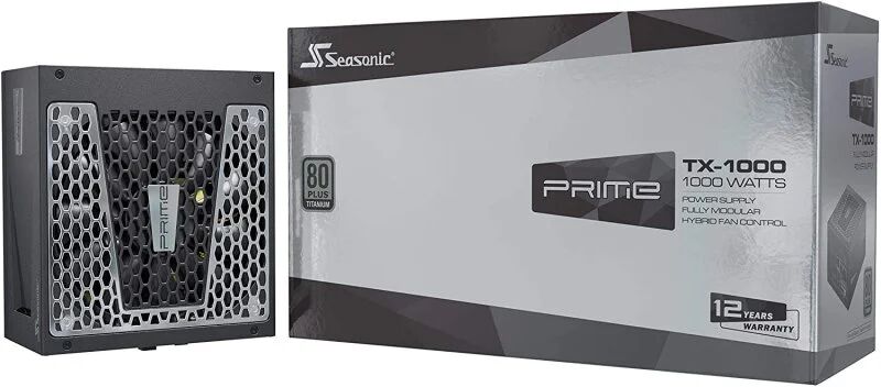 Seasonic prime fanless tx-1000 1000w 80 plus titanium modular