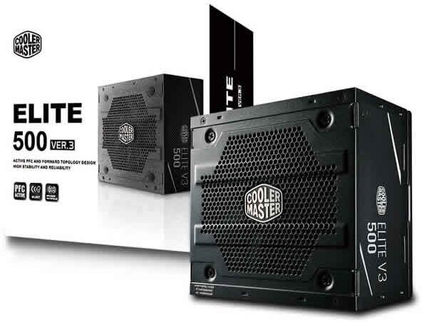 Cooler Master elite v3 500w pfc ativo