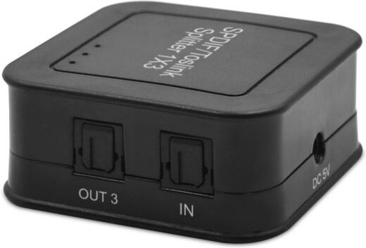 Unotec splitter de audio digital toslink