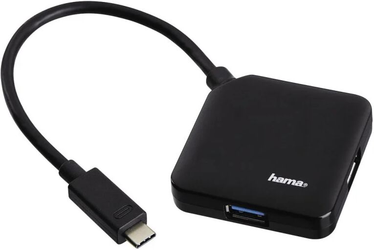 Hama pc hub usb-c preto