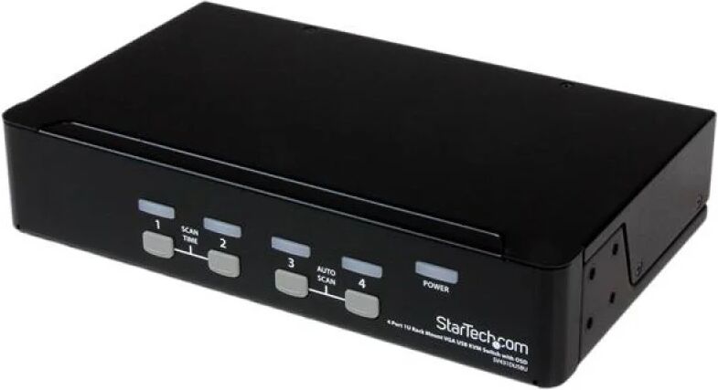 Startech switch kvm 4 portas vga rack