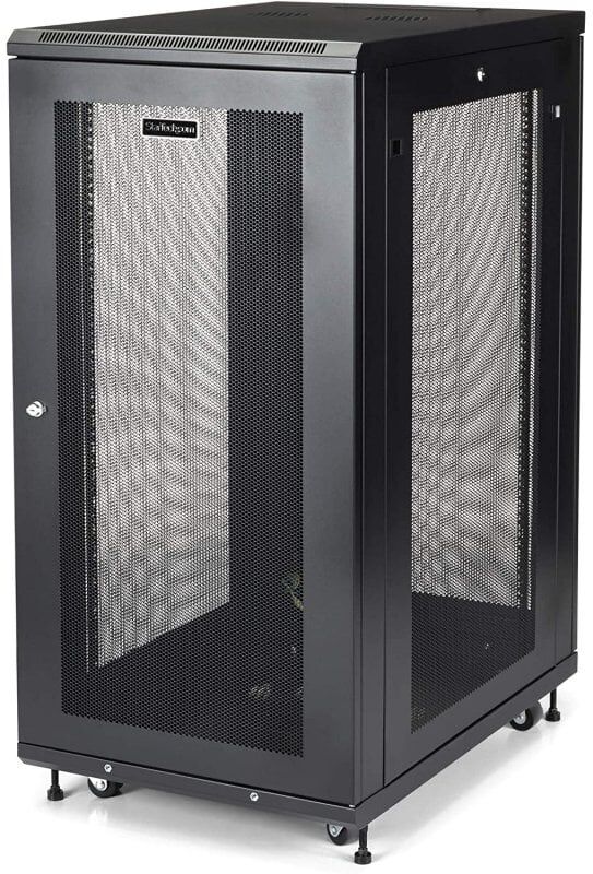 Startech armário rack 19" 24u 600x1000 preto