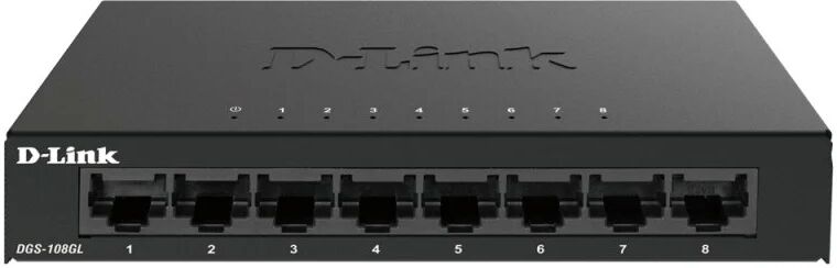 D-Link dgs-108gl switch 8 portas gigabit