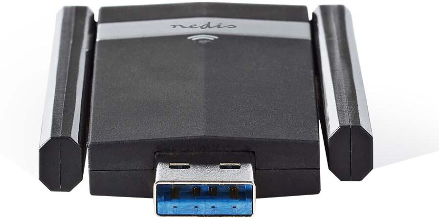 Nedis Adaptador Usb Wireless Dual Band (alta Potência) Ac1200 - Nedis