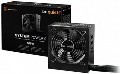 Be-quiet Fonte De Alimentaçãoc System Power 9 Atx 500w (80 Plus Bronze) - Be Quiet