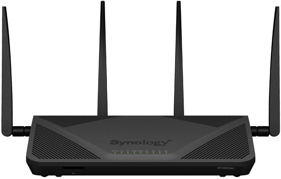 Synology Router Wireless Rt2600ac Dual-band (2,4 Ghz / 5 Ghz) Gigabit Ethernet (preto) - Synology