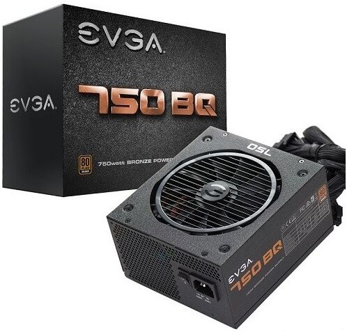 Evga Fonte De Alimentação 750w Bq 80 Plus Bronze Semi-modular - Evga