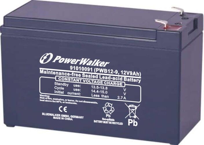 Powerwalker Bateria Chumbo 12v 9ah (vrla) - Powerwalker