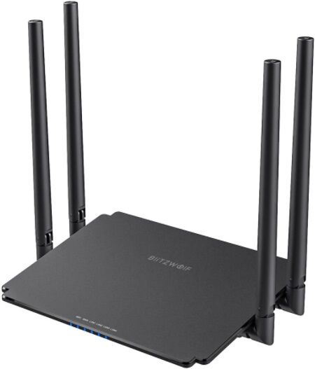 Blitzwolf Router Wireless Dual Band Bw-net1 1200mbps (2.4ghz/5 Ghz) - Blitzwolf