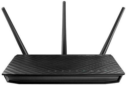 Asus Router Wi-fi Gigabit Dual-band (2,4 Ghz / 5 Ghz) Rt-ac66u - Asus