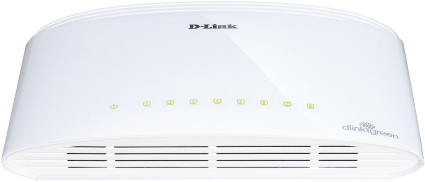 D-link Switch De Rede L2 Gigabit Ethernet 1000 Mbit/s Branco (5 Portas) - D-link