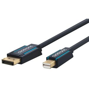 ClickTronic Mini DisplayPort till DisplayPort-kabel 4K @ 60Hz i flera längder (2 meter)