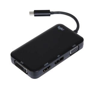 iiglo USB-C Multiport till HDMI-, DP-, VGA-, DVI-adapter (4K 60 Hz)