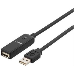 Kabel DELTACO USB aktiv förlängning 10m