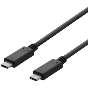 USB-C till C laddkabel 1m sv