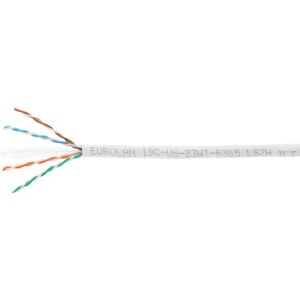 Eurolan 19d-U6-23wt-0 Datakabel Ø0,55 Mm, 1m, Anslutningsdon & Kablar