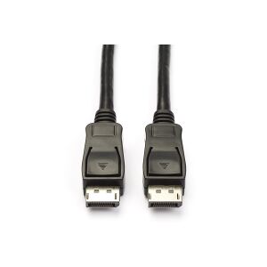 Diverse DisplayPort-kabel 1.2   1m svart