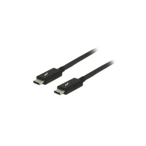 De-Lock Thunderbolt 3-kabel (USB-C-kontakt) ha-ha, 1m, svart