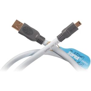 Supra Usb Kabel 2.0 A-Mini B - 3 Meter