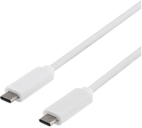 Deltaco USB-C till USB-C-kabel upptill 10w (1 meter)