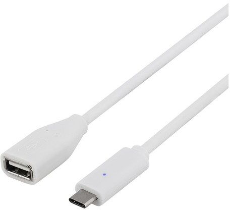 Deltaco USB-C till USB-hona (1.5 meter)