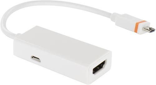 Deltaco SlimPort till HDMI-adapter