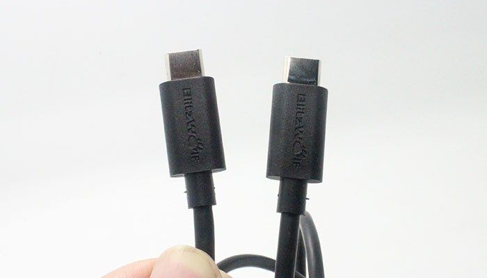 Deltaco USB-C till USB-C-kabel