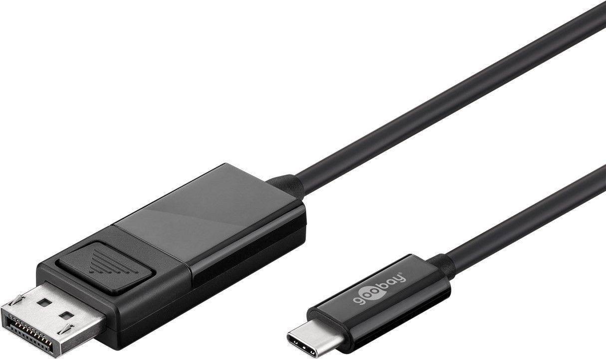 Goobay USB-C till DisplayPort-kabel 1.2m (4k 60 Hz)