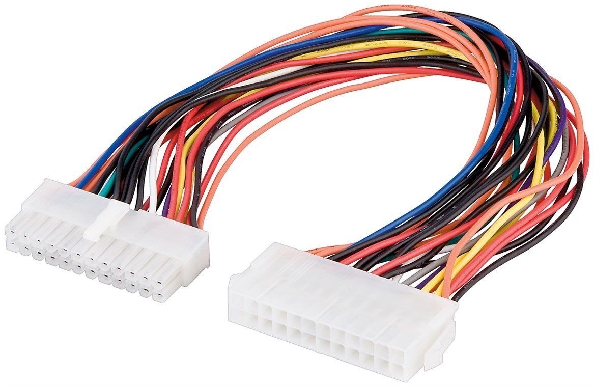 24-pins ATX/eATX förlängnings kabel till moderkort