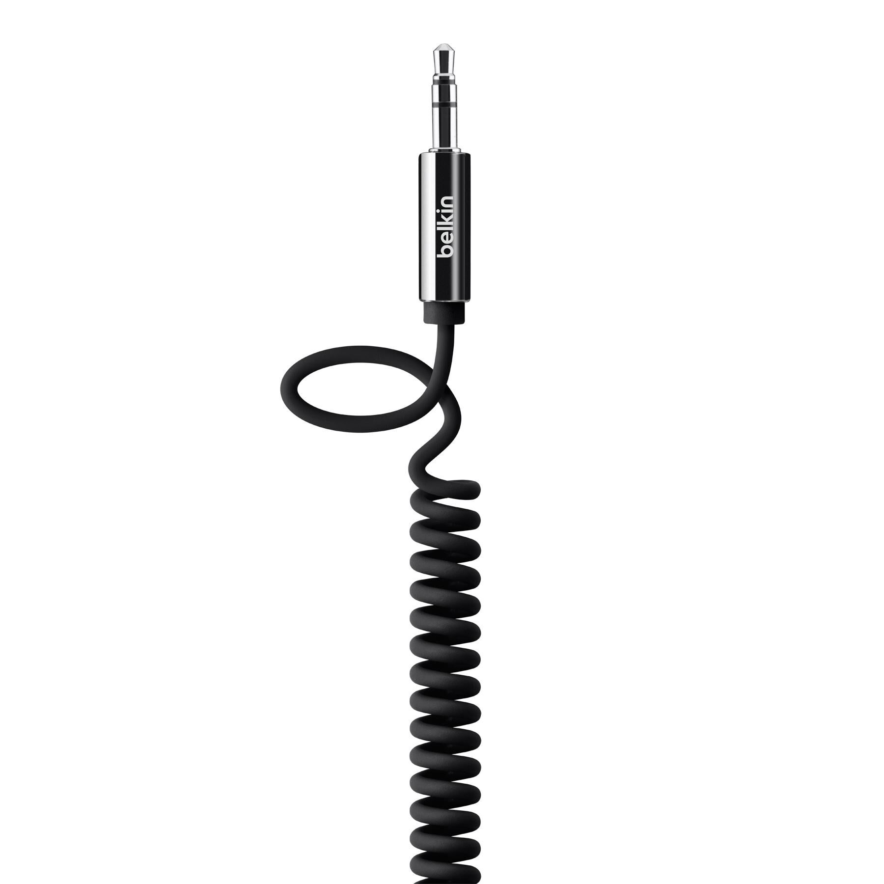 Belkin MIXIT Coiled Cable - Ljudkabel - stereo mini jack (hane)