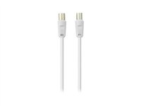 Belkin 75dB Antenna Coax cable, White (2m)