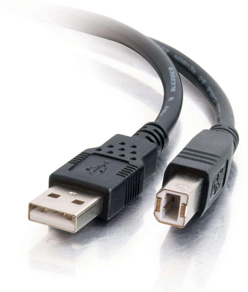 C2G - USB-kabel - USB (hane) till USB typ B (hane) - USB 2.0 - 5