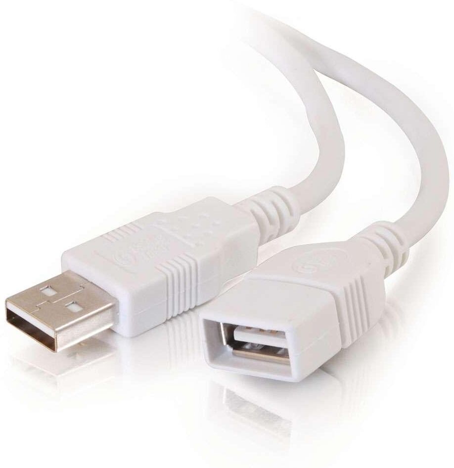 C2G - USB-förlängningskabel - USB (hane) till USB (hona) - 2 m