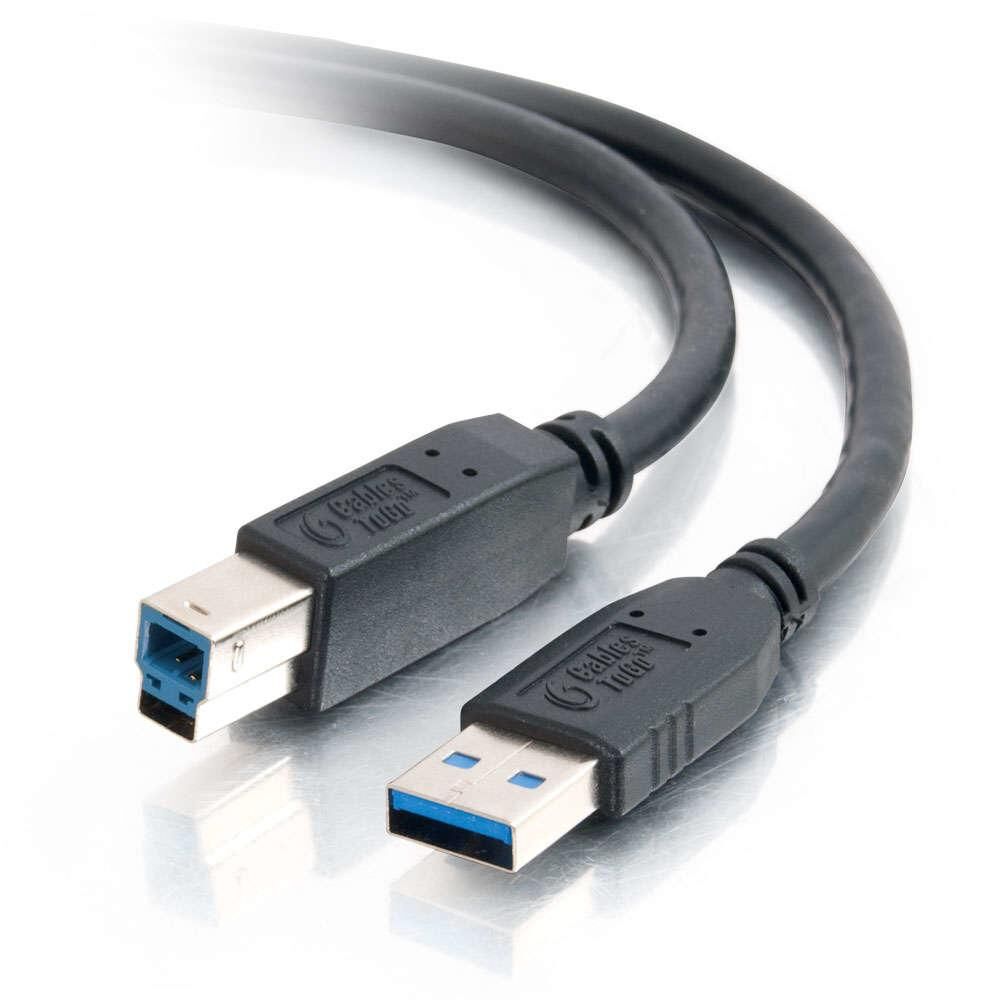 C2G - USB-kabel - USB typ A (hane) till USB Type B (hane) - USB