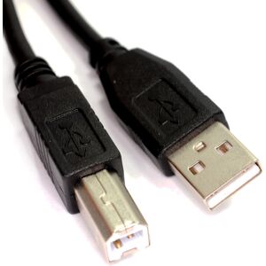 kenable USB 2.0 24AWG High Speed Cable Printer Lead A to B BLACK  1m