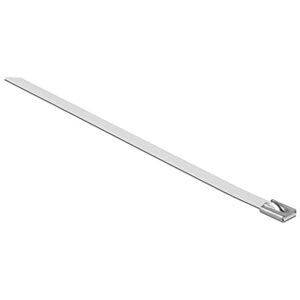 DeLOCK Stainless Steel Cable Ties L 400 x W 7.9 mm White Pack of 10